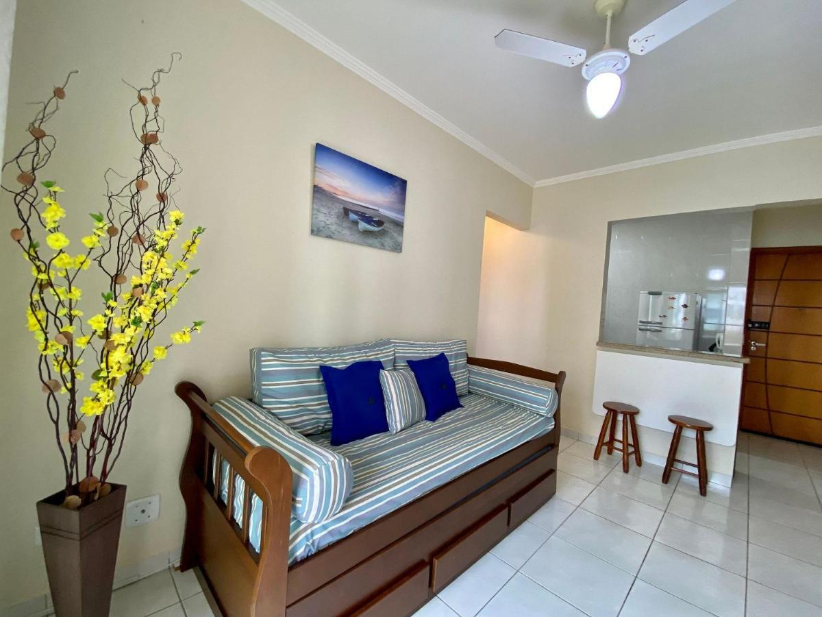 G086 - Apto Vista Mar Na Quadra Da Feirinha Da Guilhermina Praia Grande  Eksteriør bilde